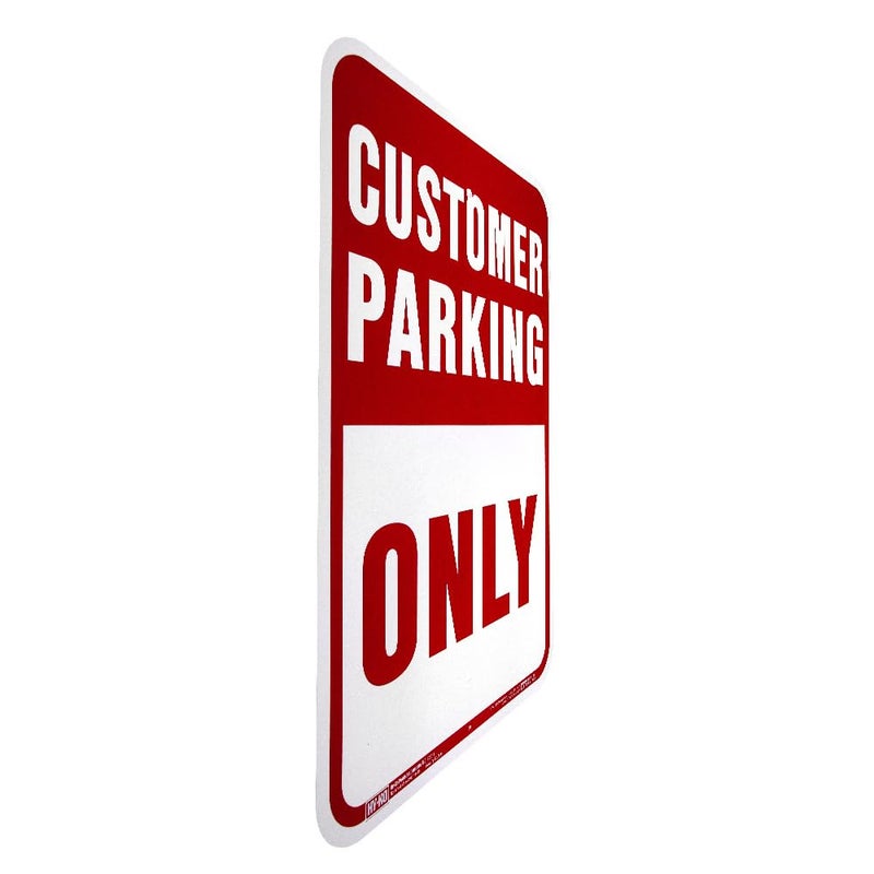 Hy-Ko Aluminum Signs, 12â€ x 18â€, Durable Long-Lasting Contrasting Metal Signs for Outdoor Use for Businesses, Property, Clear & Easy to Read Informational Display - Image 5